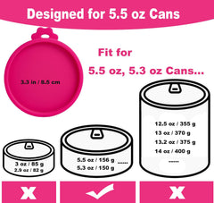 Couvercles Comtim en silicone, diamètre interne de 8,5 cm pour fermeture fiable.