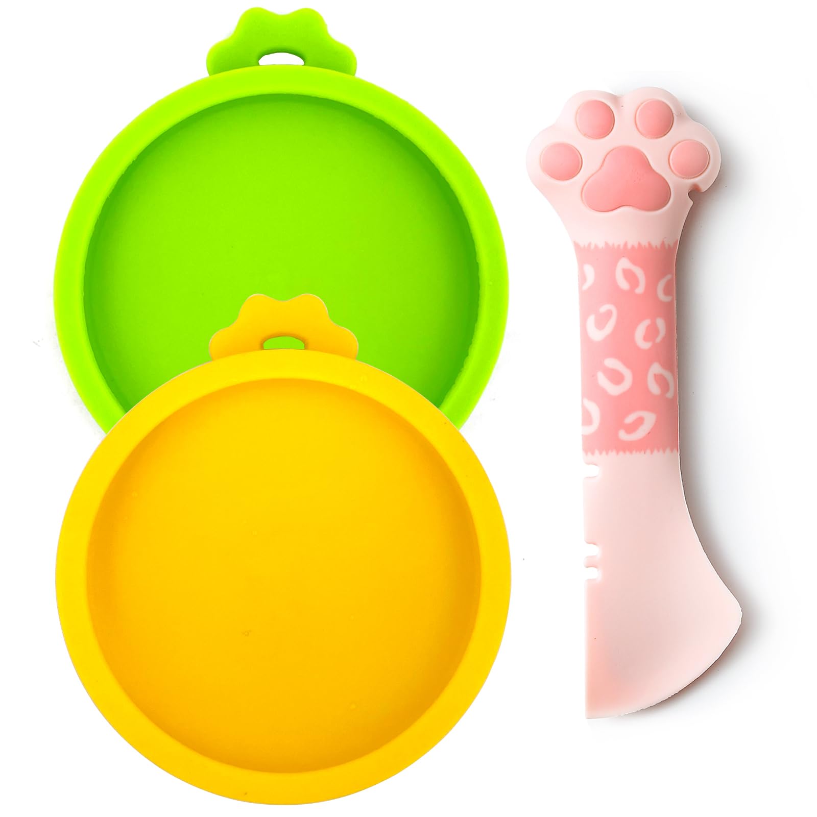 Couvercles silicone Comtim pour petites boîtes chat, frais préservé.