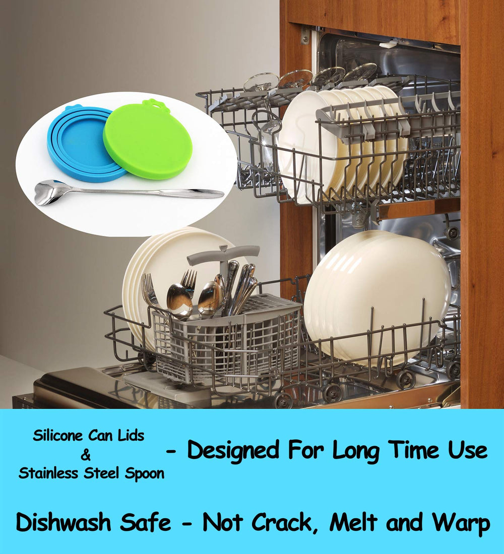 Cuillere inox Comtim pour aliments pour animaux, pratique et hygiénique.