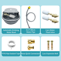 COMVIEE valve flottante montre le niveau, réduction du gaspillage d'eau.