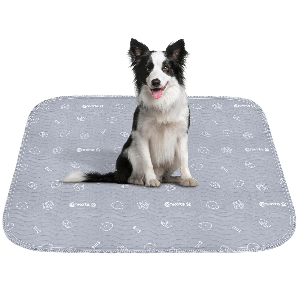 Tapis-pipi Conkote lavable 36x41, pratique et réutilisable pour chiot.