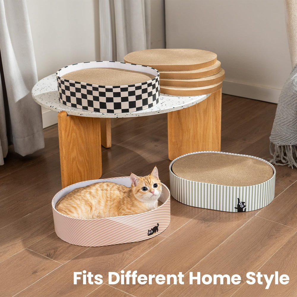 Conlun boîte griffage chat emballage design cadeau: emballage prêt à offrir.
