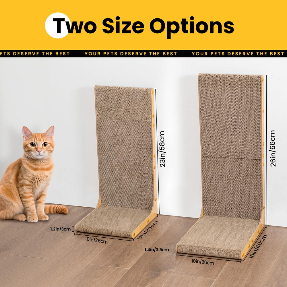 Conlun grattoir 23-pouces-dimensions offre un espace généreux pour griffer.