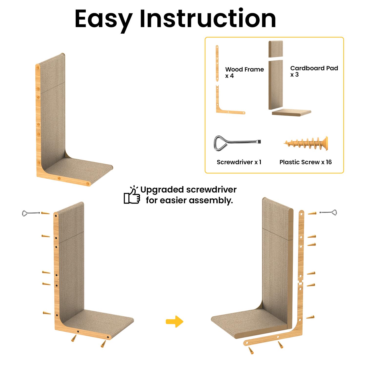 Conlun grattoir-protection-meubles protège votre mobilier tout en divertissant.