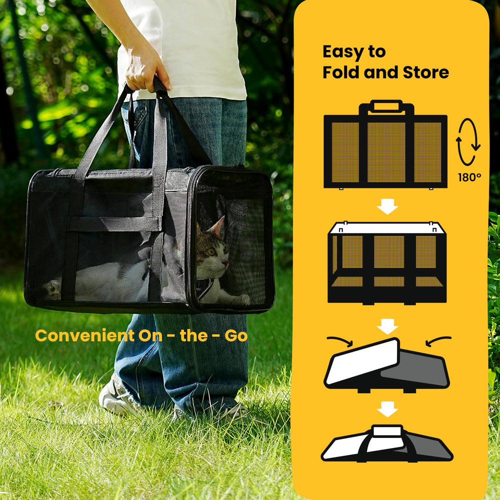 Conlun Sac Porte-Chat poche-essentiels pour friandises et accessoires