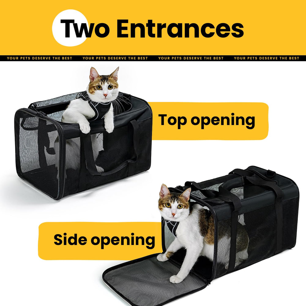 Conlun Sac Porte-Chat poignee-reglable pour transport adaptable