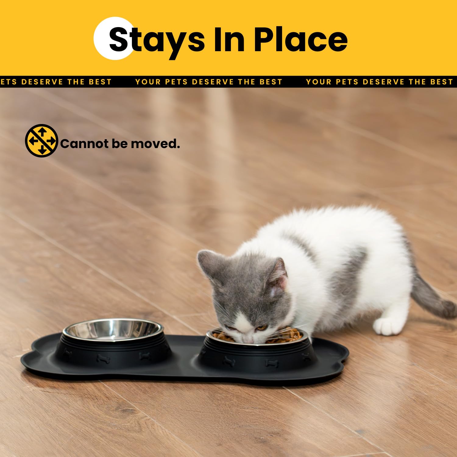 Conlun tapis silicone non glissant assure stabilité durant le repas.