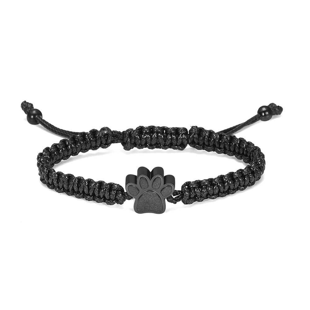 constantlife bracelet cremation avec patte de chien, pendentif durable en acier inoxydable.