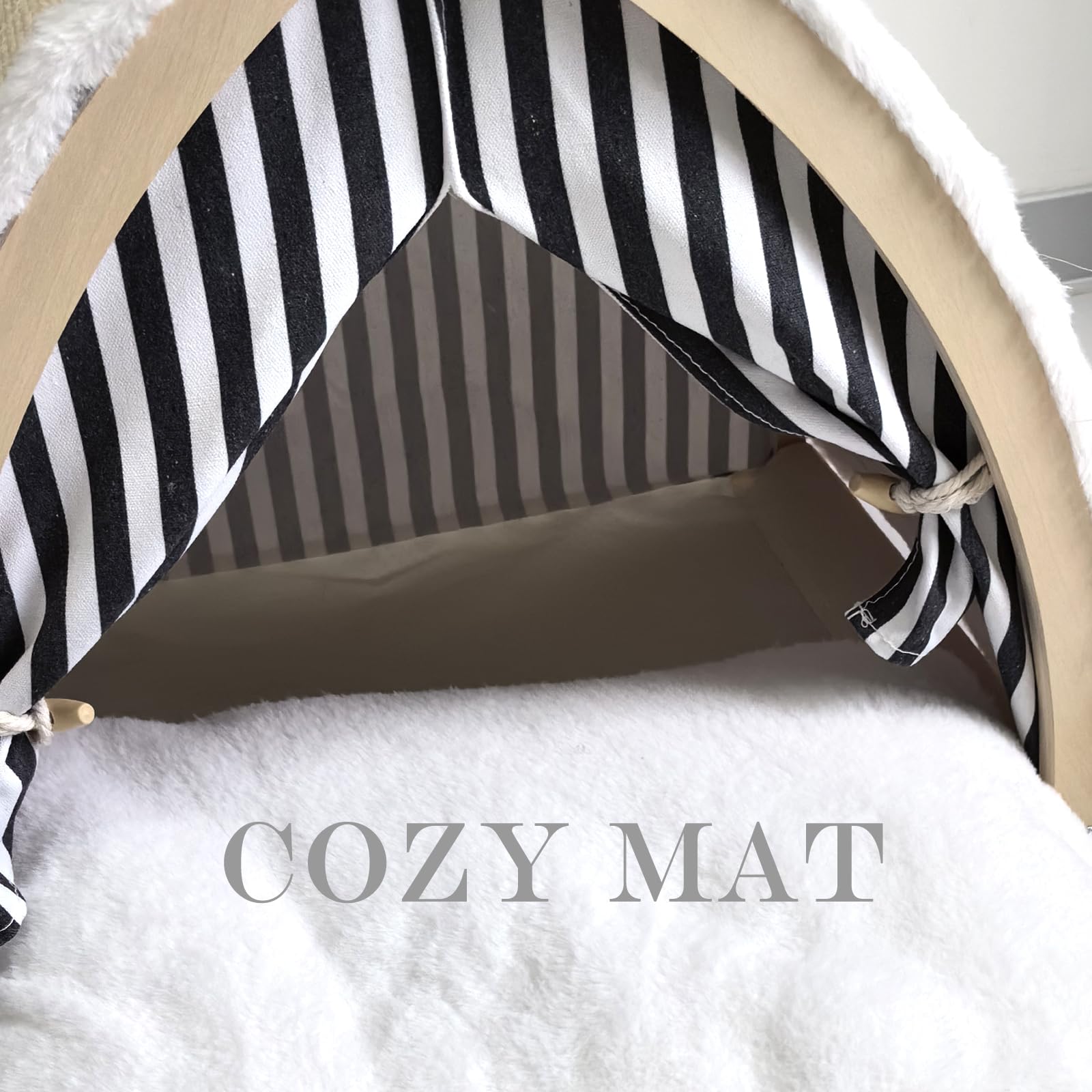 COODIA condo-chat 20x16x16: espace privé sûr pour sieste.