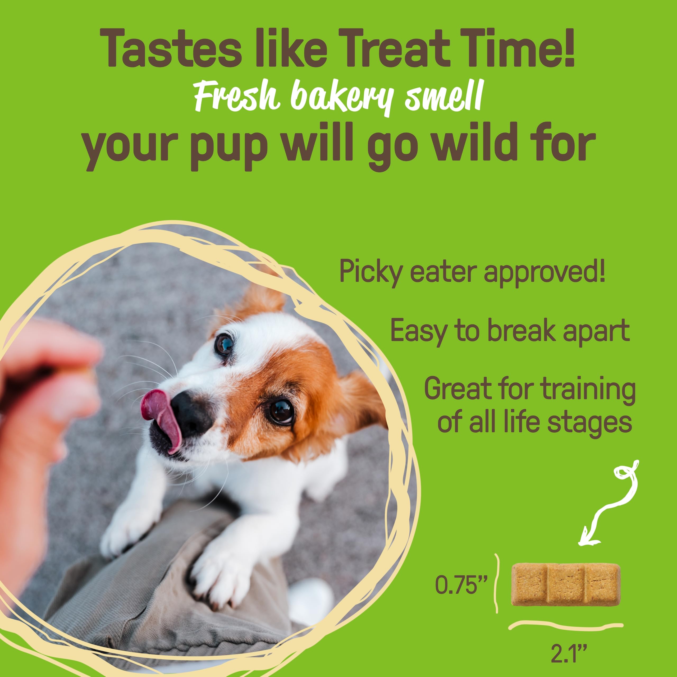 CookiePal friandises biologiques potiron-chia, option saine pour chien.