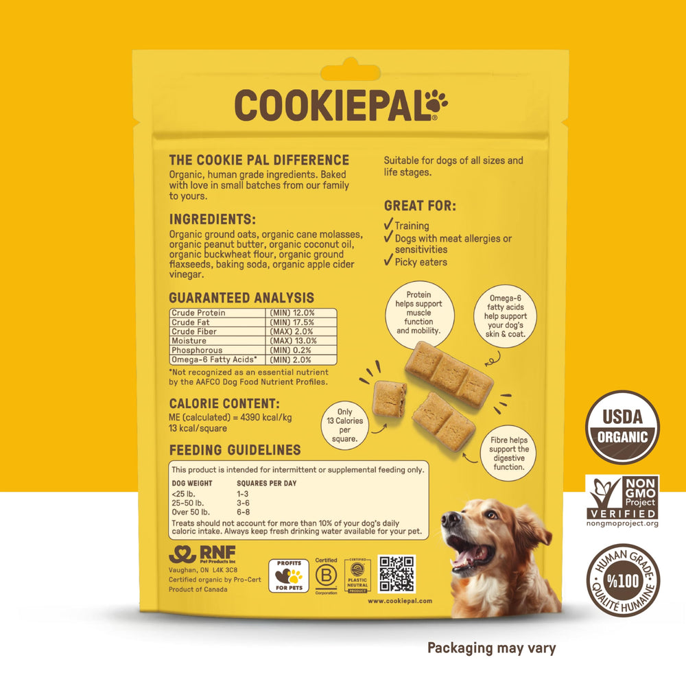 Friandise CookiePal pour chiot en entraînement, goût et motivation