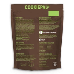 Étiquette bio et sans OGM de CookiePal rassurent les propriétaires