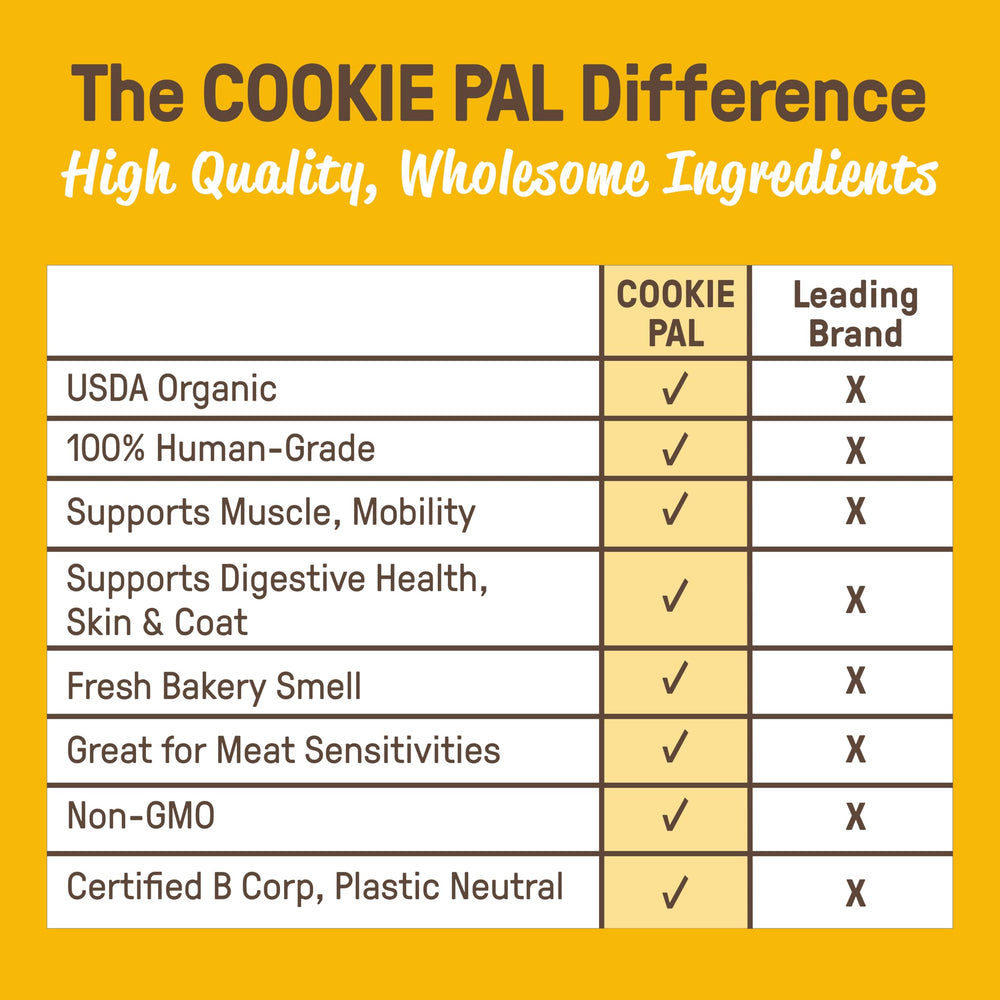 Fibre coco-flax CookiePal soutenant la digestion lors des sessions