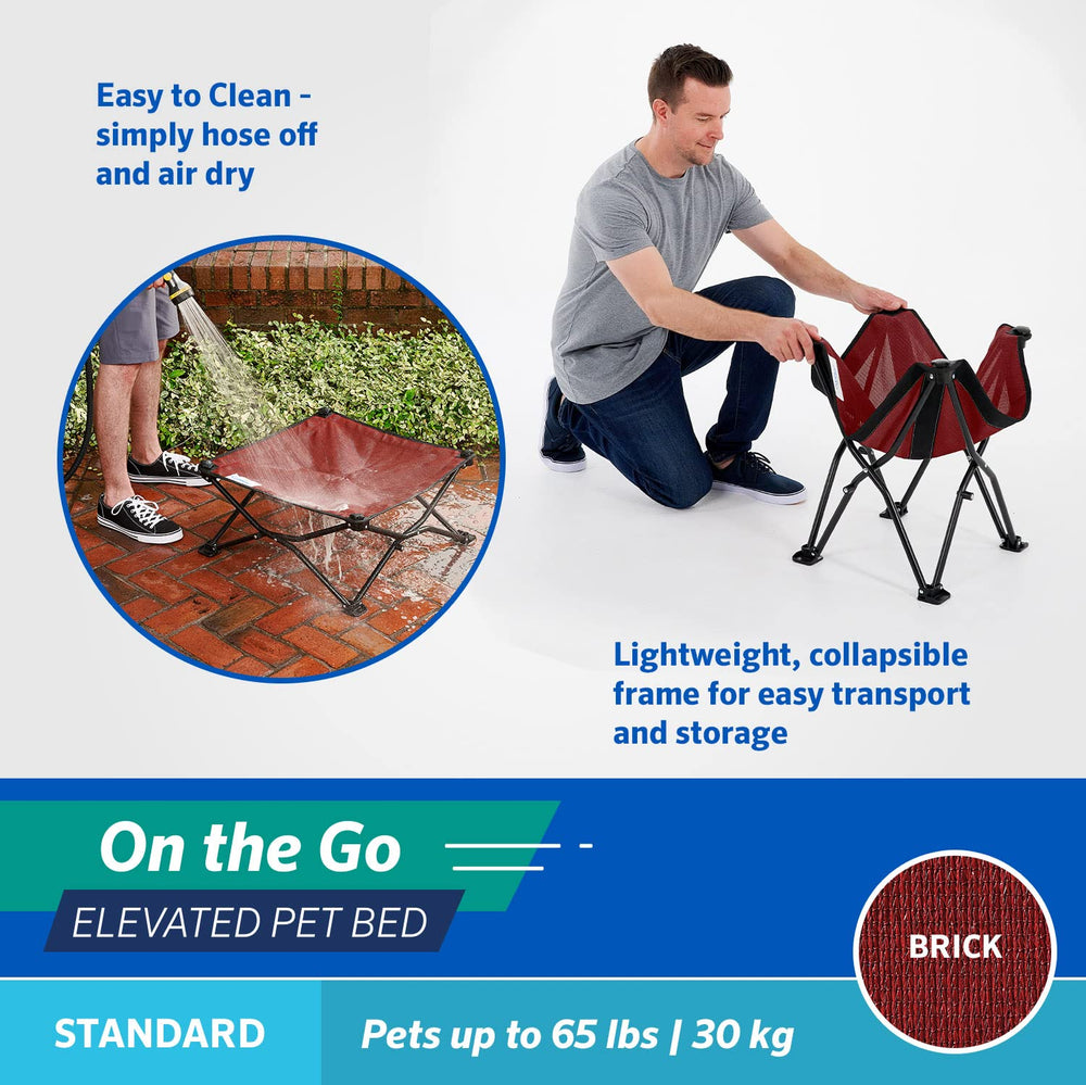 Coolaroo lit-elevation-confort-exterieur, parfait pour sorties en plein air.