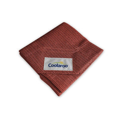 Housse de remplacement Coolaroo pour lit animal, terracotta, grande, nettoyage facile.