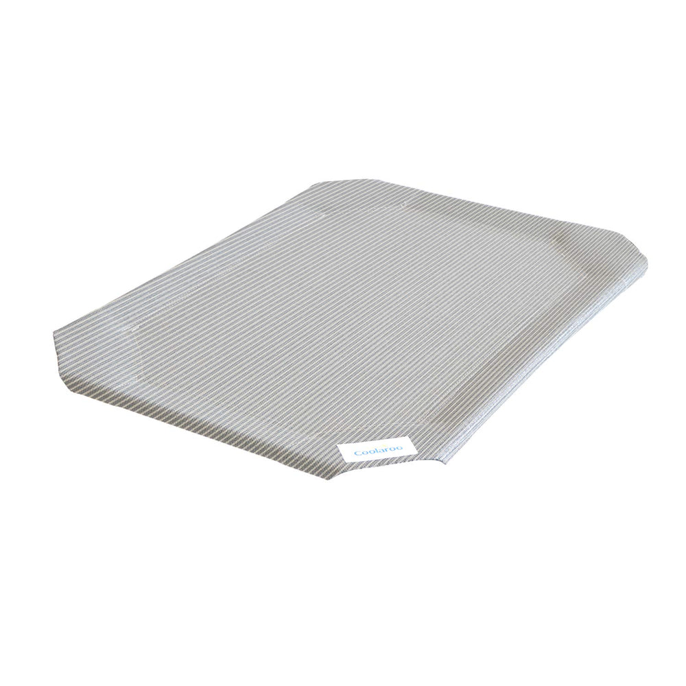 Housse Coolaroo originale pour lit animal gris grand, couchage frais et propre