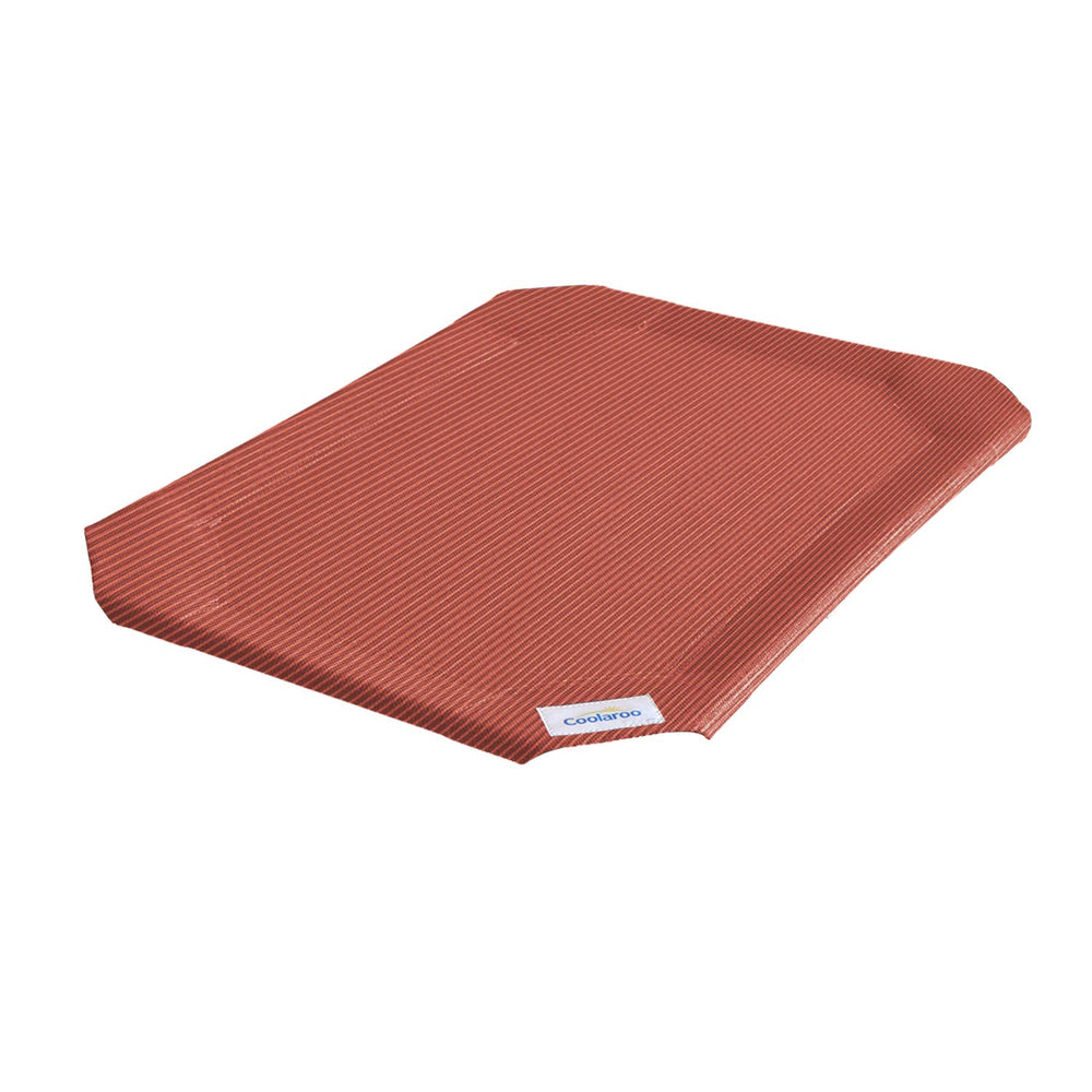 Housse Coolaroo pour lit animal original, terracotta, grande, respirante et durable.
