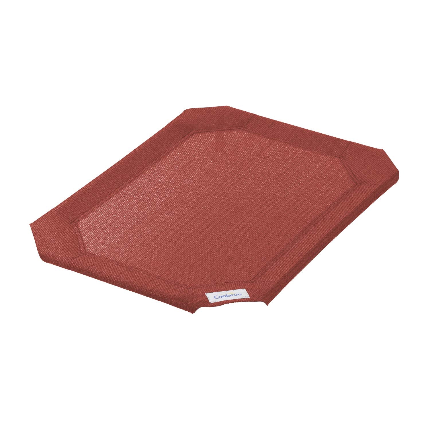 Housse Coolaroo pour lit animal terracotta taille moyenne – remplacement durable et confortable.