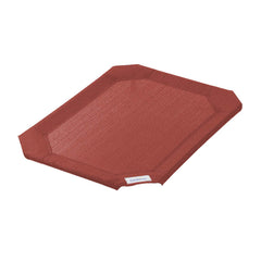 Housse Coolaroo pour lit animal terracotta taille moyenne – remplacement durable et confortable.