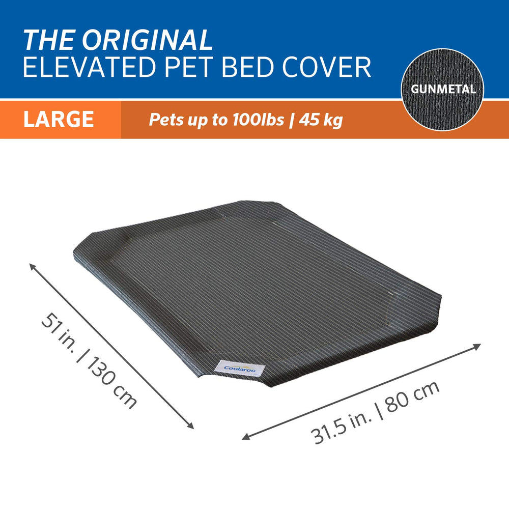 Tissu nylon respirant Coolaroo favorisant la fraîcheur de votre animal.