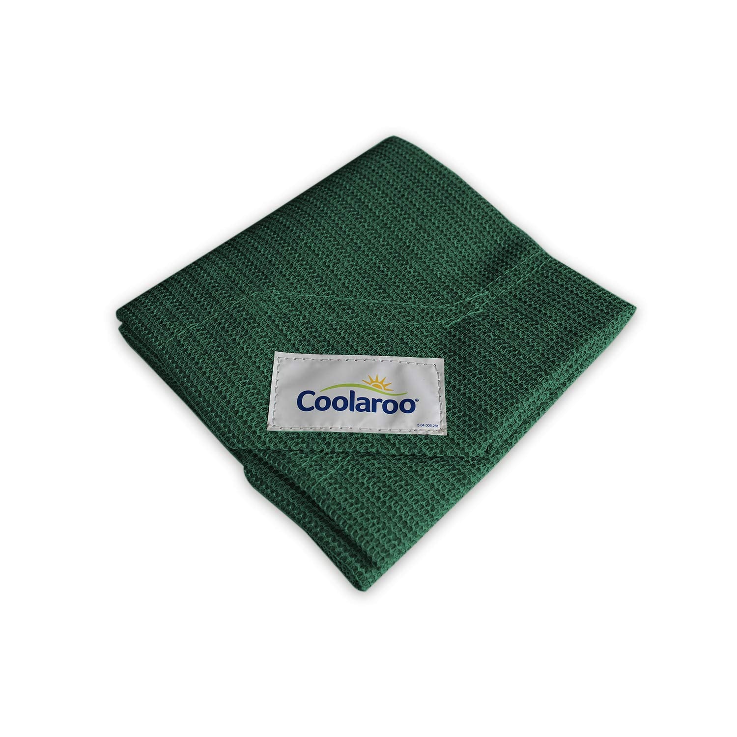 Tissu respirant Coolaroo sur lit d'animaux, garde frais lors des journées chaudes.