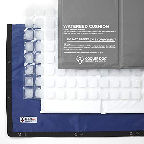 Coolerdog-coussin-eau-refroidissement: soutien frais lors des activités extérieures.