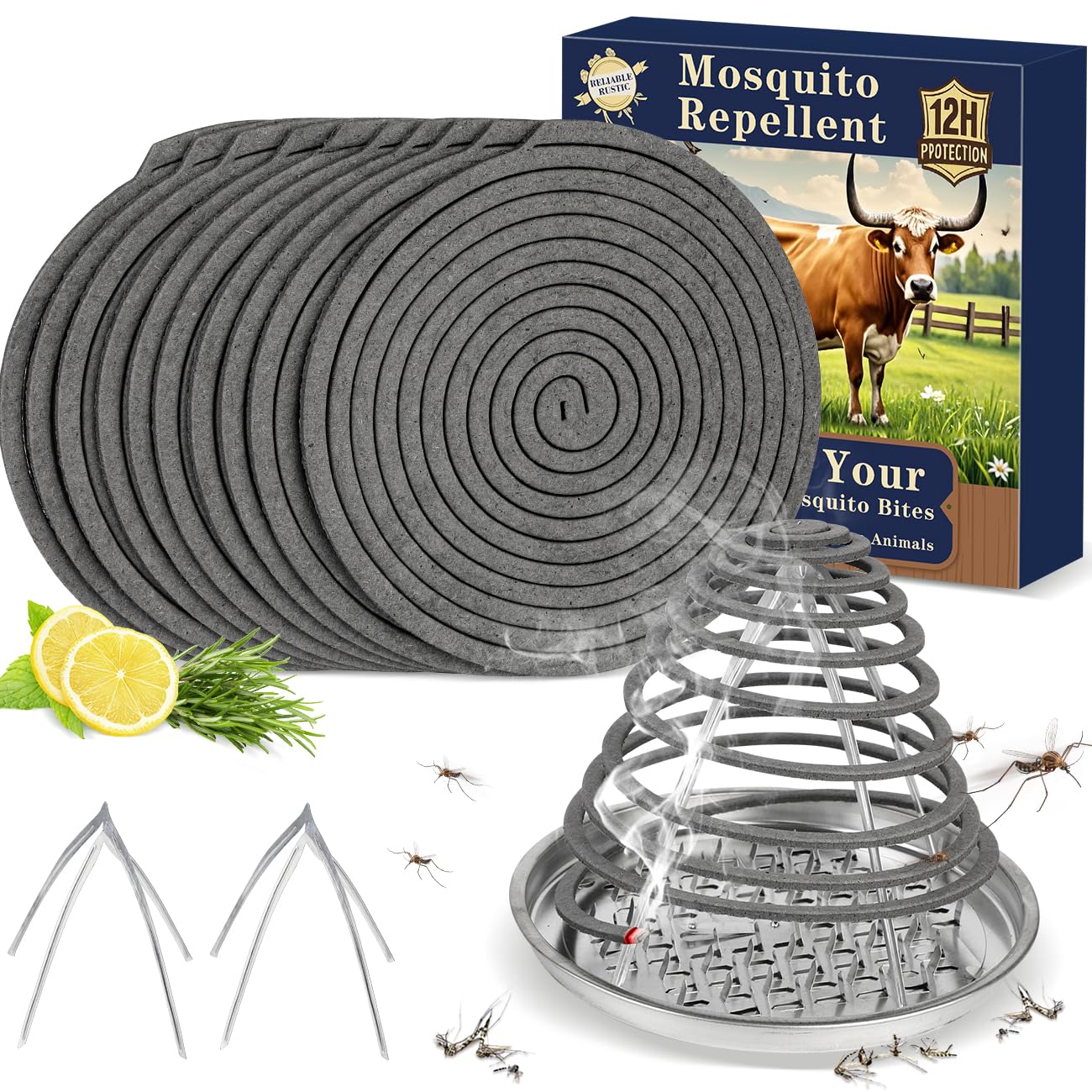 COOMLY spirales pour bétail – emballage et porte, solution pratique pour protection nocturne