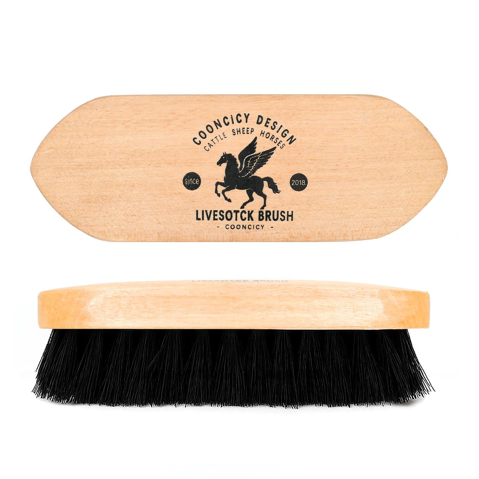 Brosse Cooncicy avec poils nylon pour éliminer la saleté en douceur