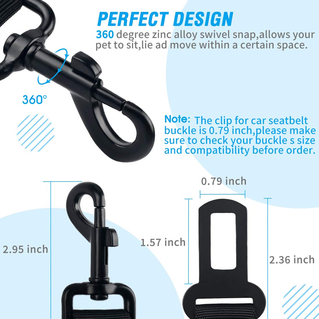 COOYOO gamelle pliable incluse, pratique pour hydrater votre chien en voyage.