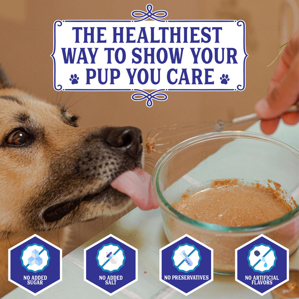 Cooper's Treats Pupsicle Mix prêt pour congélation et service rapide.