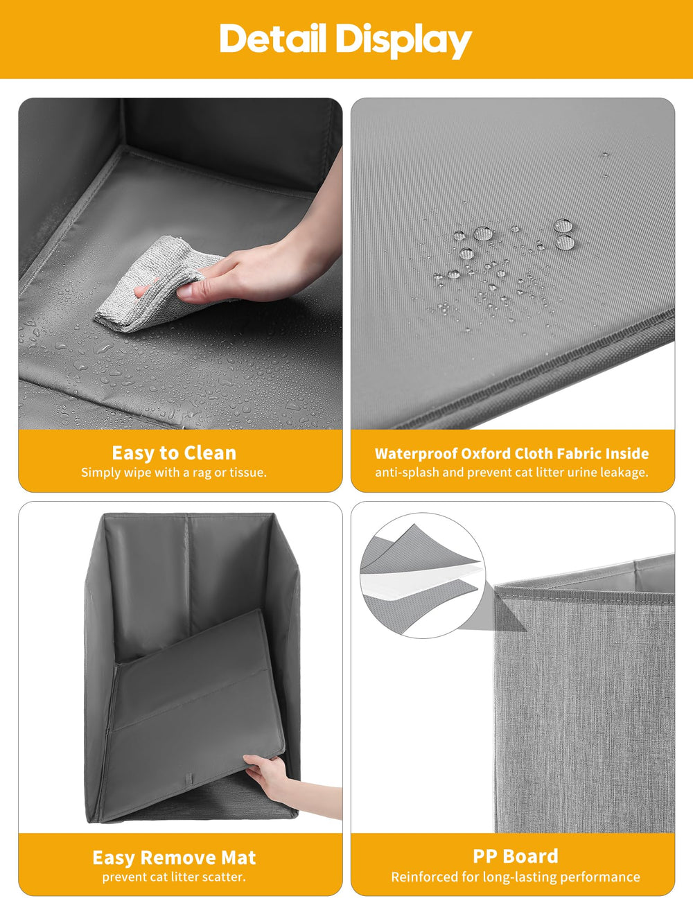 Assemblage rapide sans outils et pliable pour le rangement