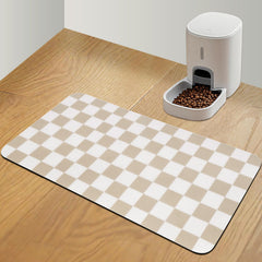 Tapis CooRug damier absorbant captant rapidement les liquides.