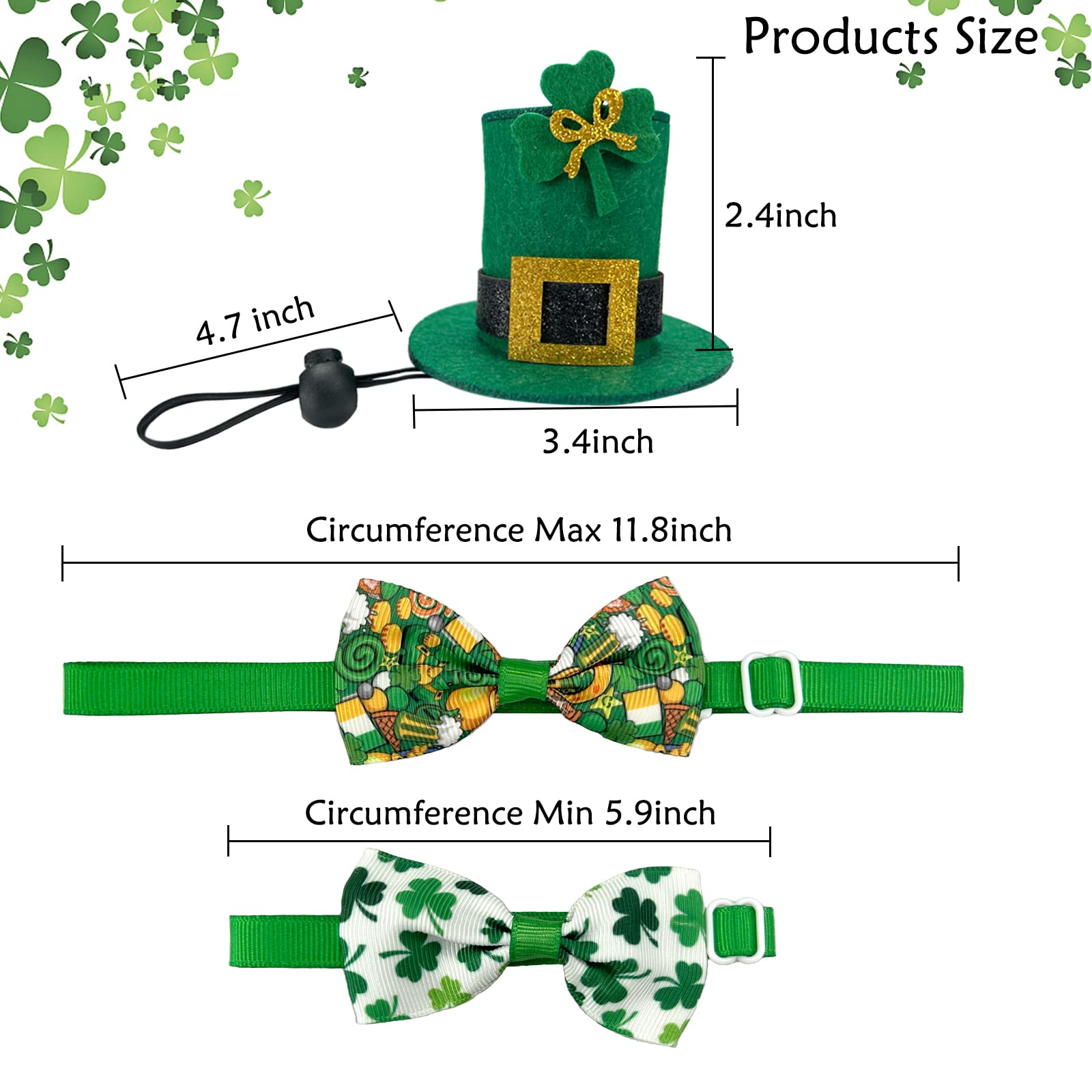 Noeud papillon lapin Cooshou avec cloche dorée, accessoire festif et adorable.