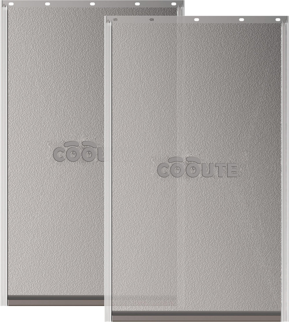 Cooute rabat porte chien 2-pack avec fermeture magnétique, durable et pratique.