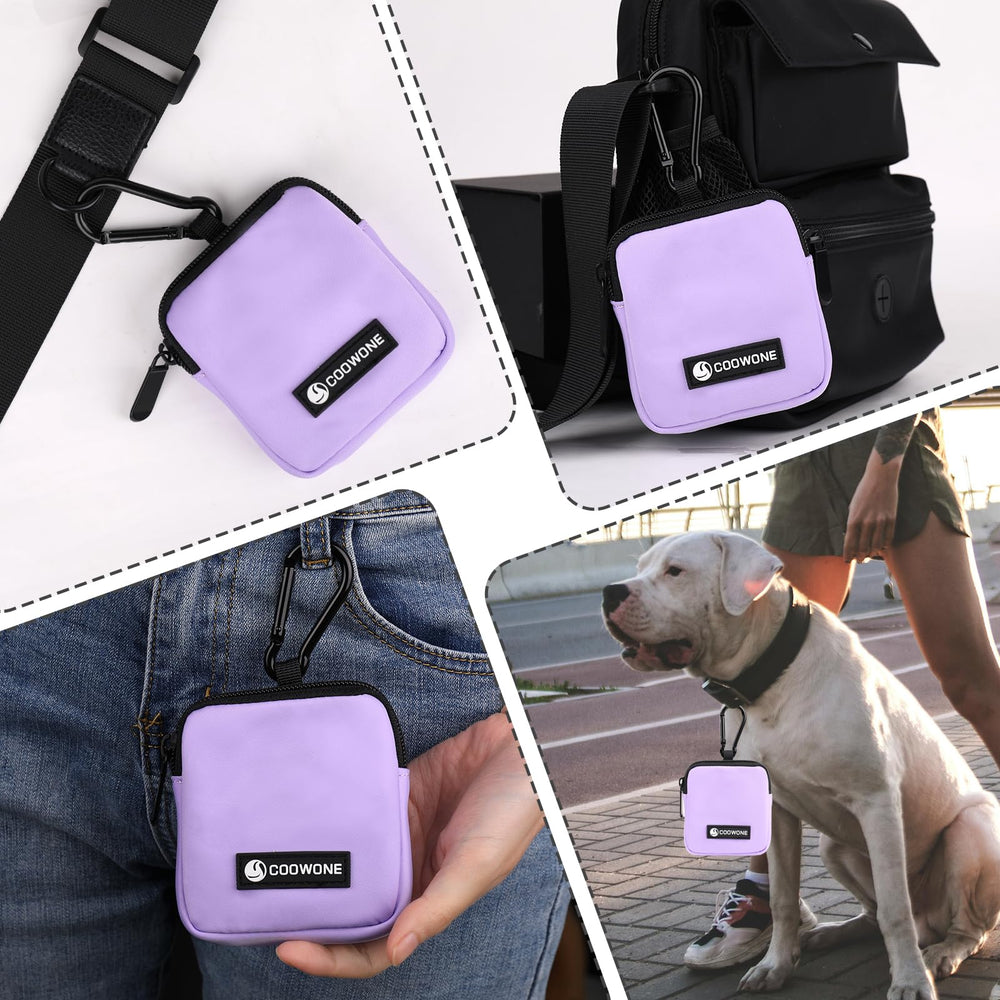 COOWONE attache-laisse-mousqueton, fixation fiable pendant les promenades.