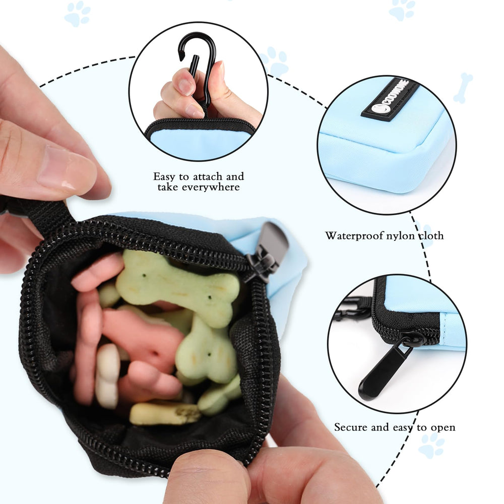 COOWONE fermeture zip métal empêche les friandises de tomber