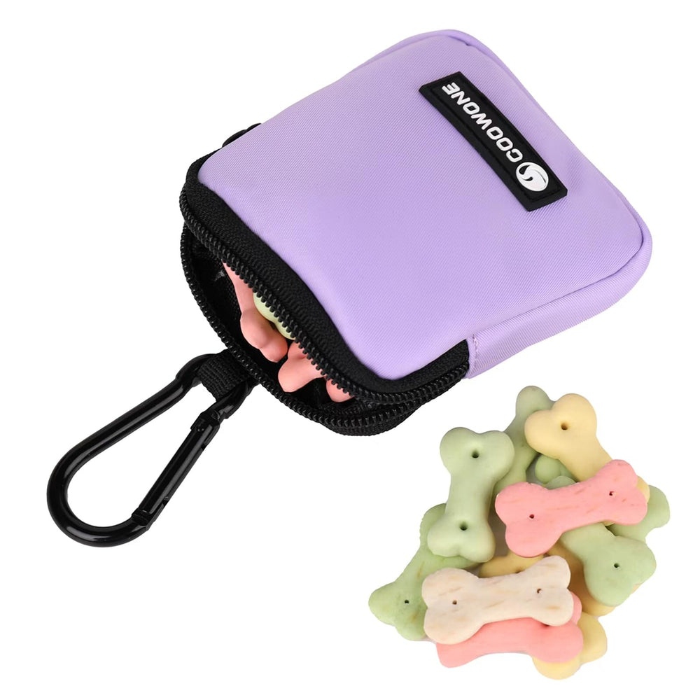 COOWONE poche-compacte-capacite-1-6-tasses, pratique pour récompenser votre chien.