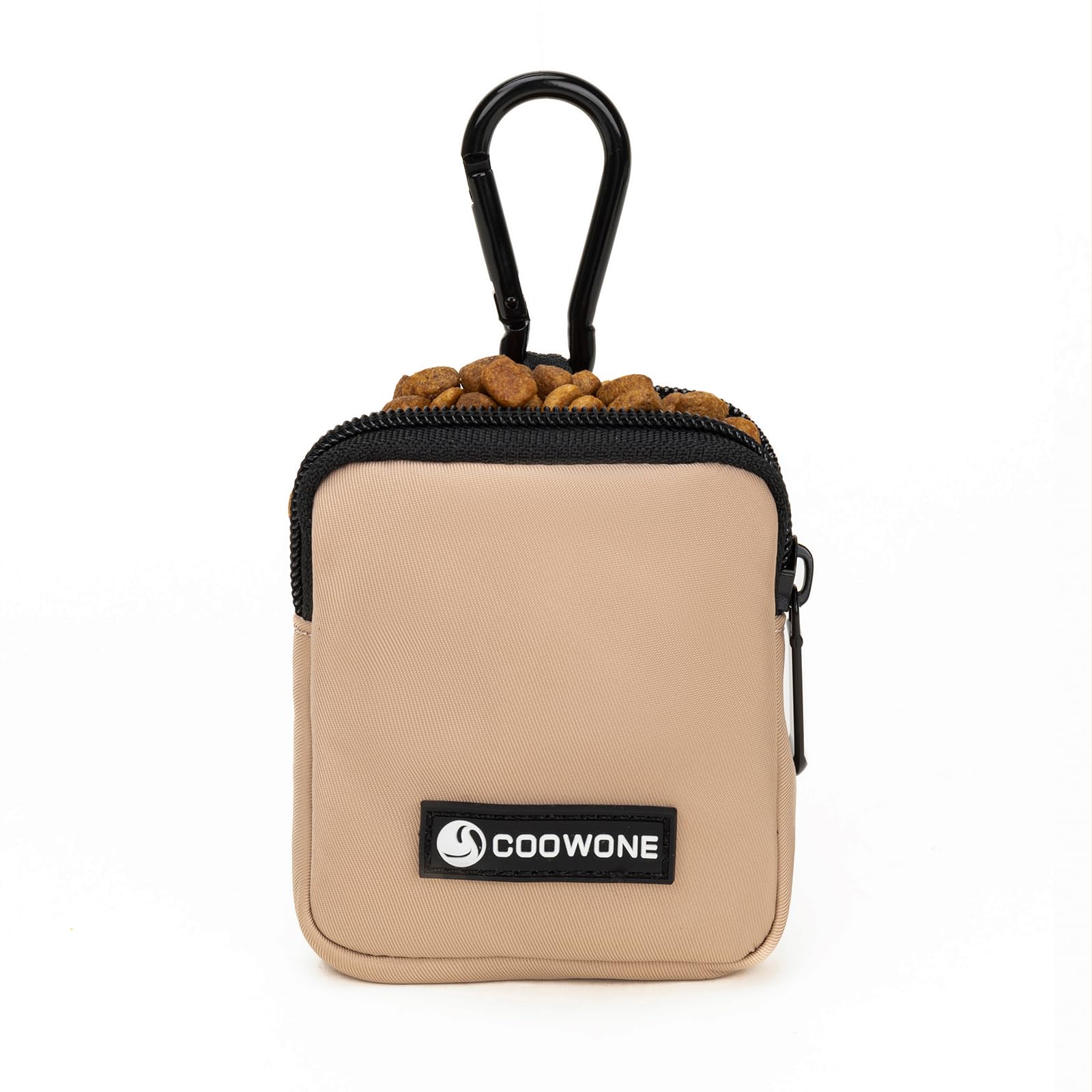 Pochette COOWONE pour friandises, compacte et facile à transporter lors des balades.