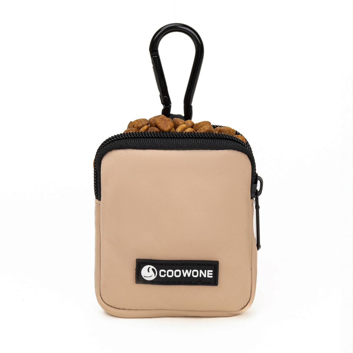 Pochette COOWONE pour friandises, compacte et facile à transporter lors des balades.