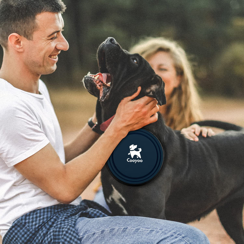 COOYOO gobelet d'eau pliable avec mosquetons pour attacher en extérieur.