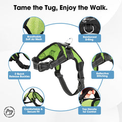 Harnais Copatchy mesh respirant pour le confort pendant les promenades.