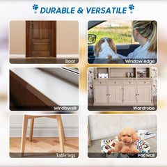 COPETNER protection-meubles transparente anti-rayures pour surfaces discrètes.