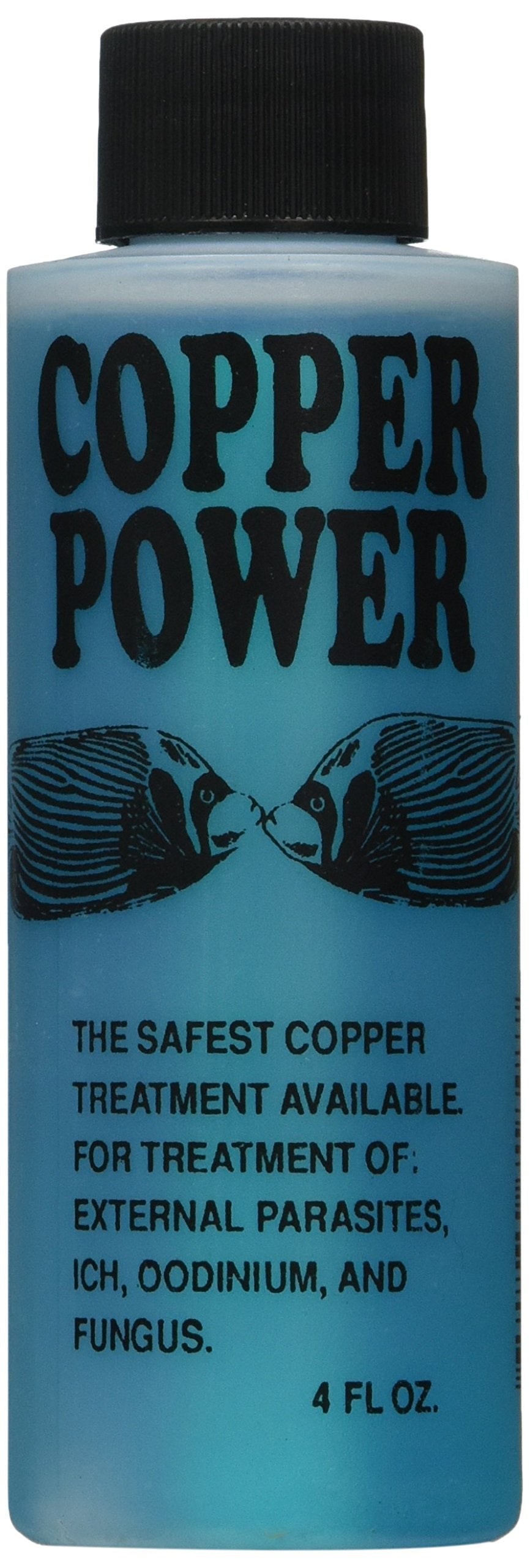 Copper Power Endich ACP0004B — bouteille bleue, traitement sûr pour poissons marins.