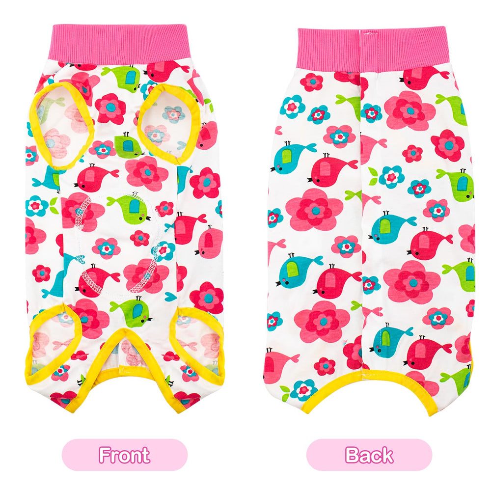 Coppthinktu Combinaison recovery tailles variées et motifs charmants pour chien
