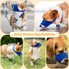 Coppthinktu museliere-chien Ajustable par sangles, ajustement sûr et confortable