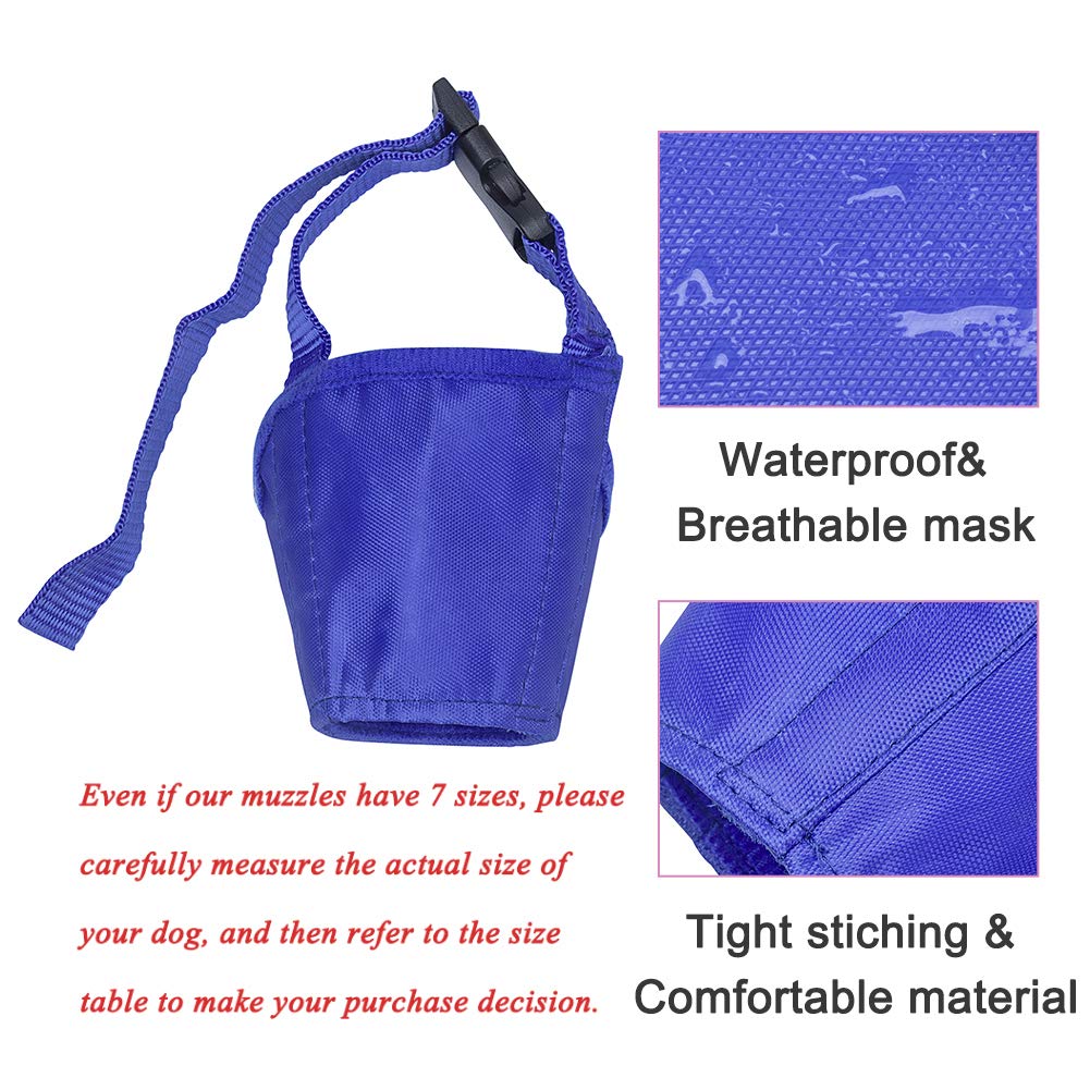 Coppthinktu museliere-chien Impermeable, matériau léger et nettoyage facile
