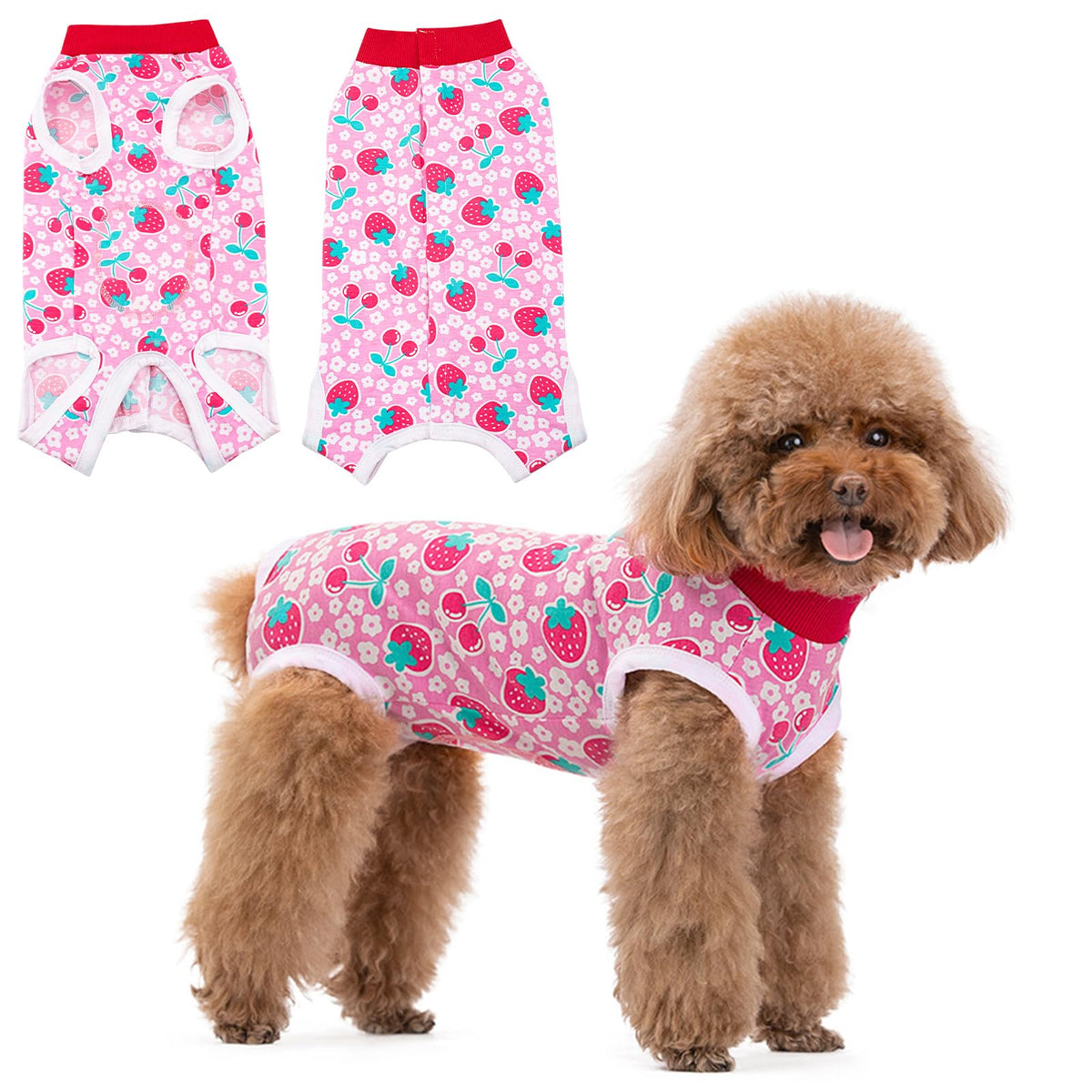 Coppthinktu combinaison de récupération pour chien après opération, protection des plaies et confort optimisé.