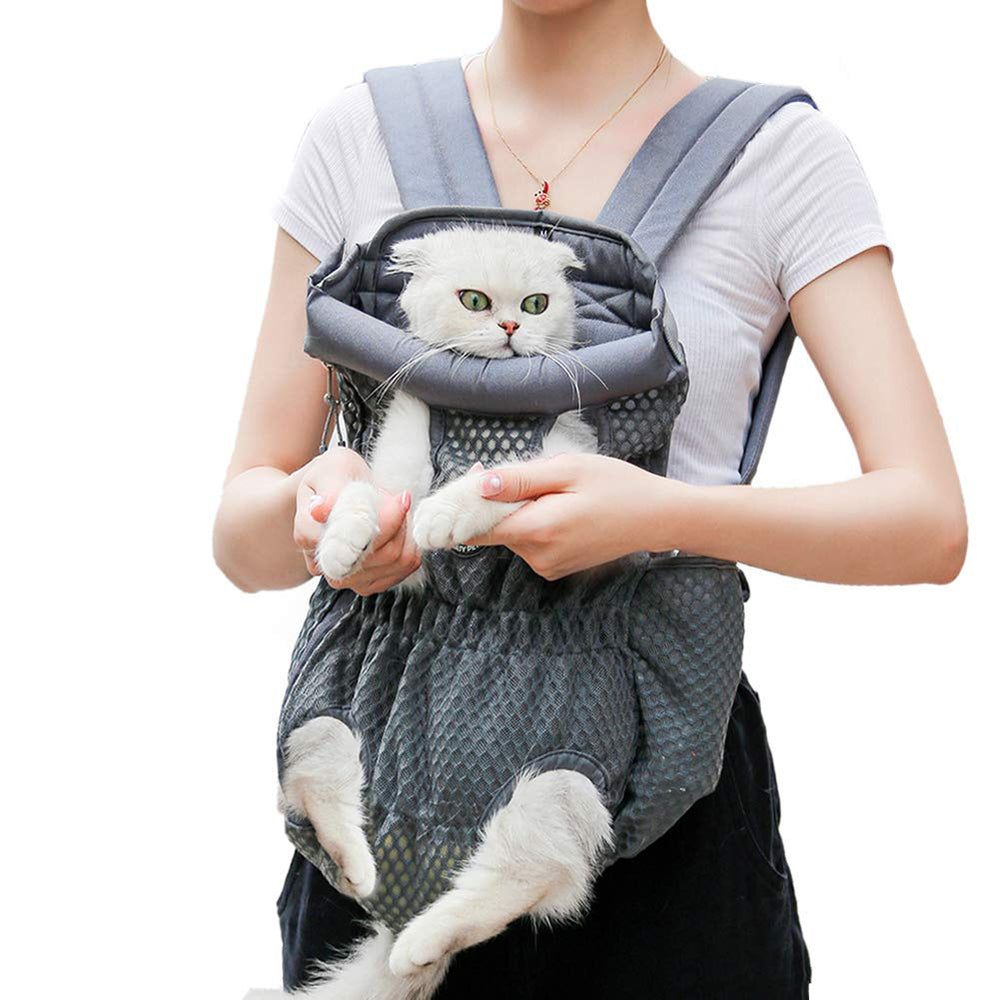 Coppthinktu sac porteur chien tete dehors facilite ventilation et divertissement.