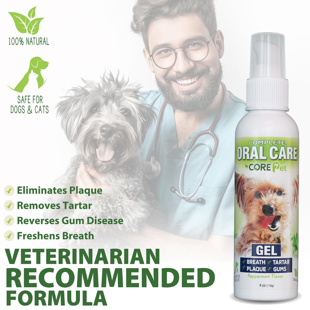 CORE Pet Complete Oral Care : gencives en bonne santé sans brossage nécessaire.
