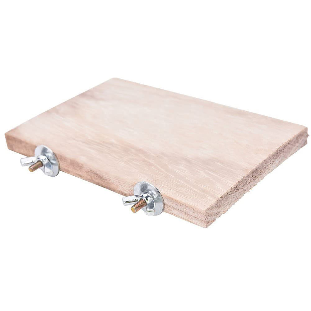 CoscosX jouet-perchoir bois pour petits oiseaux, favorise jeu et repos.